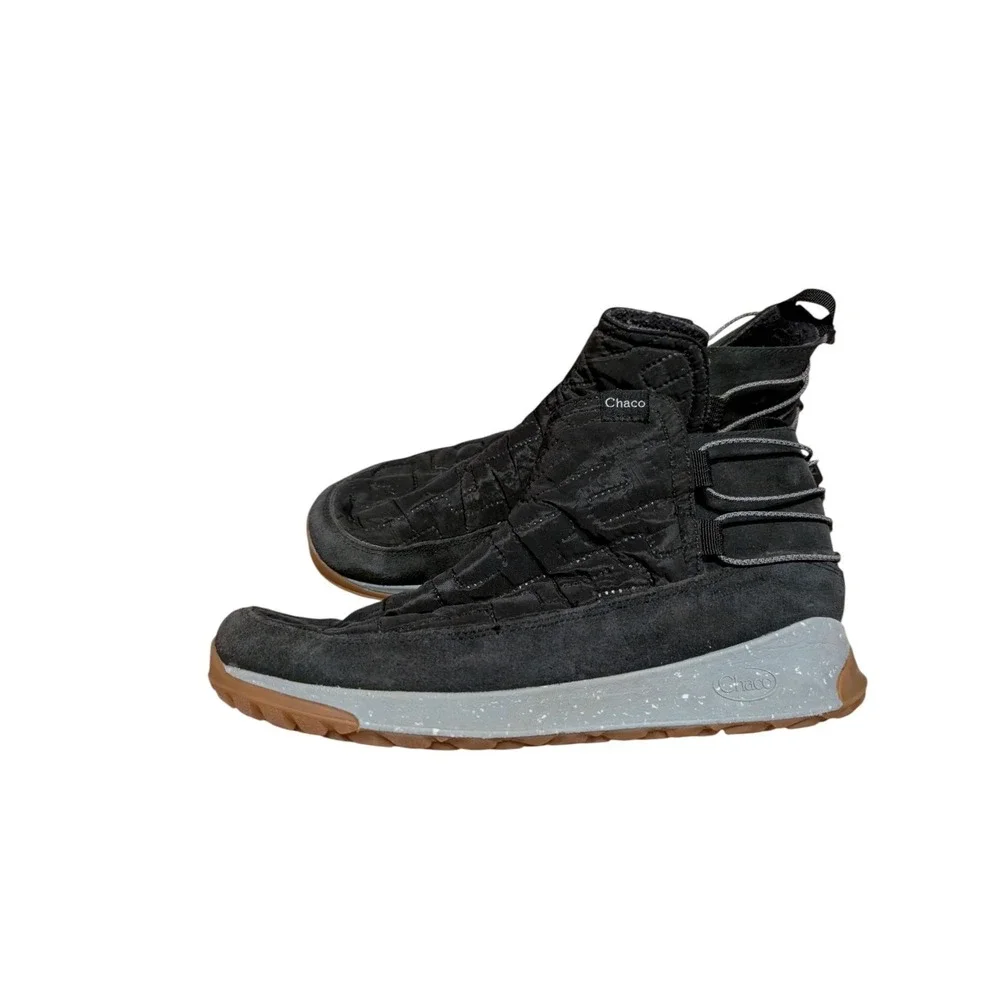 Chaco Borealis Ridge Boots‎ Waterproof Black Gray Size 9.5
